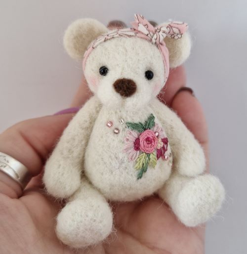 Embroidered bear